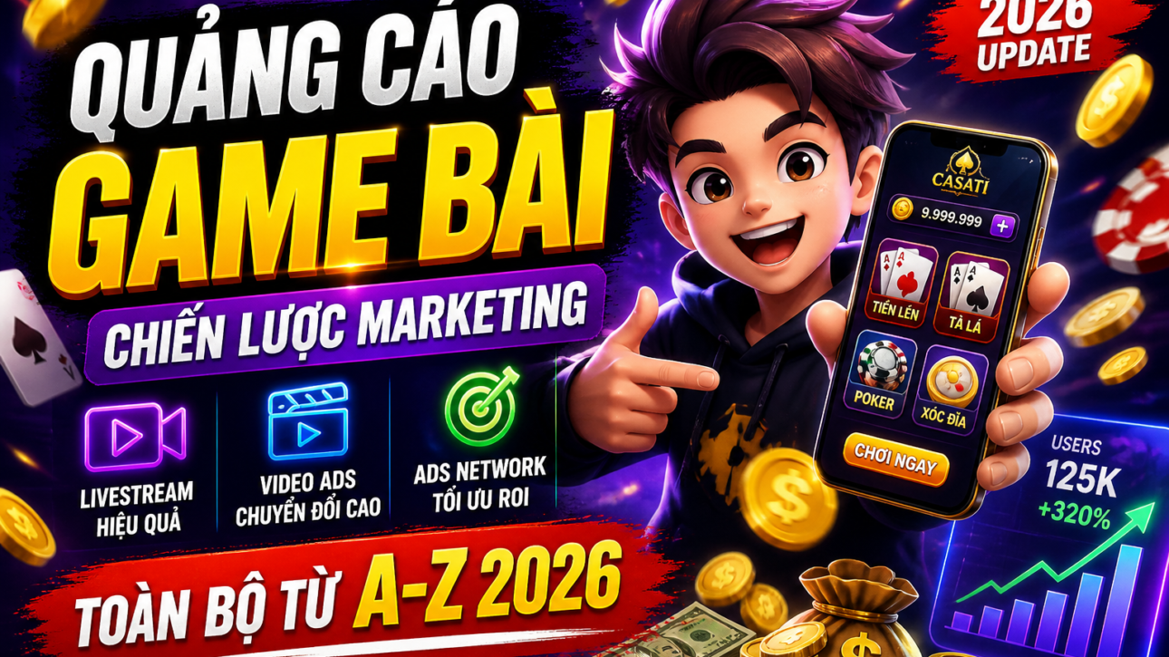 Quảng cáo game bài 2026